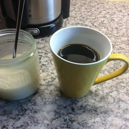 Schneller Muntermacher am Morgen