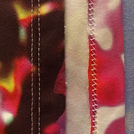 Top Säume mit der Zwillingsnadel