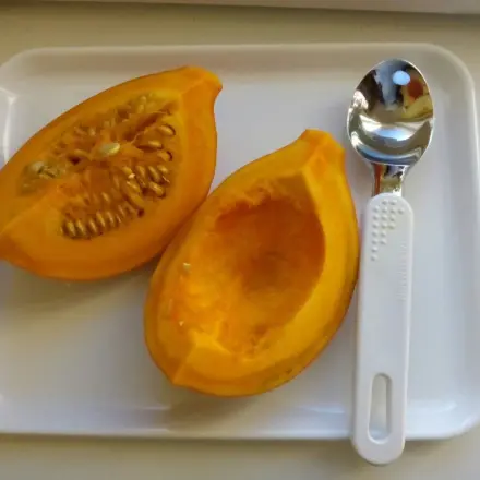 Kürbis entkernen leicht gemacht