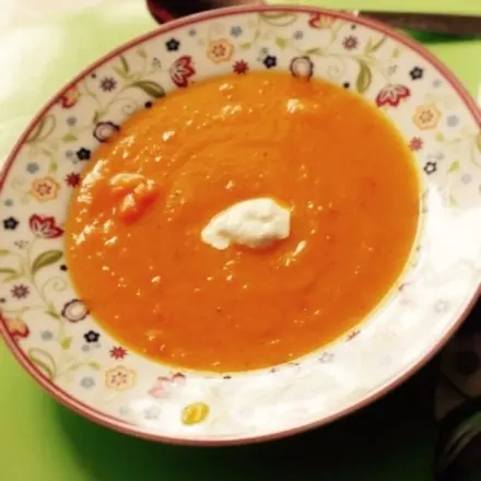 Kürbiscremesuppe