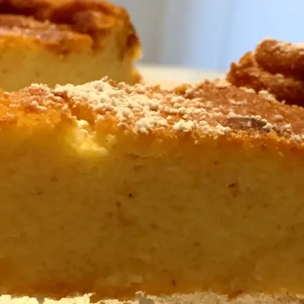 Der schnellste Käsekuchen - ohne Boden