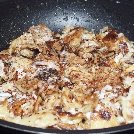 Übrige Pfannkuchen lecker verwerten