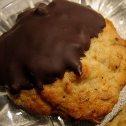 Bananen-Kokos-Cookies mit Haferflocken