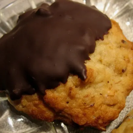 Bananen-Kokos-Cookies mit Haferflocken