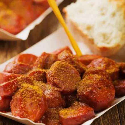 Leckere Currywurst