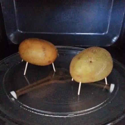 5-Minuten-Kartoffel aus der Mikrowelle