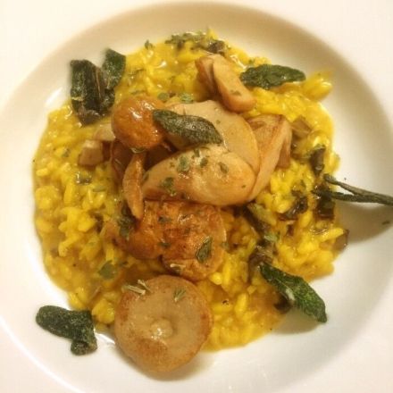 Risotto con funghi porcini - Risotto mit Steinpilzen