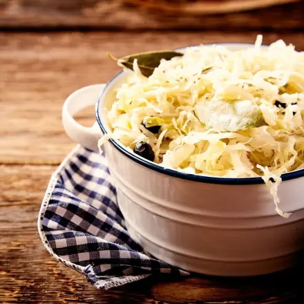 Sauerkraut zubereiten - Blähungen vemeiden