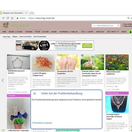 Probleme im Umgang mit Tipps?