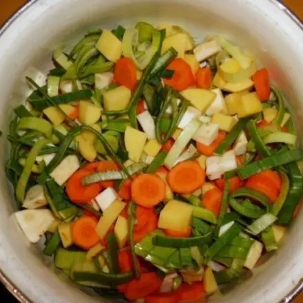 Gemüsesuppe für Singles und Kochanfänger