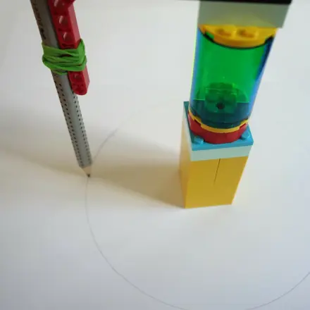 Notzirkel aus Lego