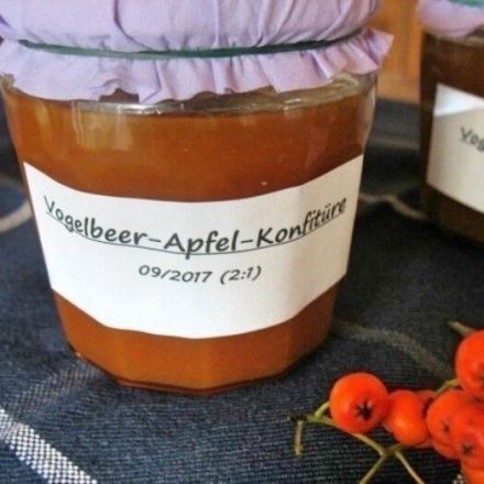 Vogelbeer-Apfel-Konfitüre