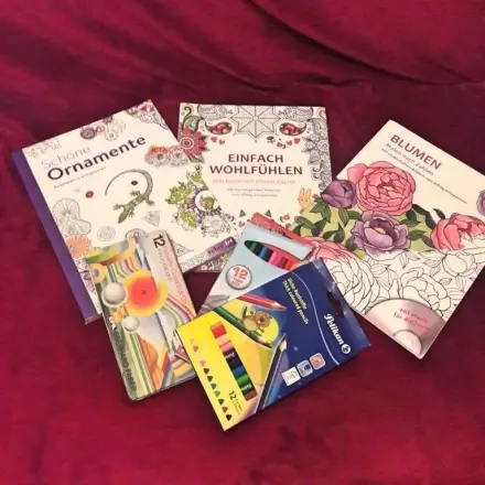 Malbücher für Erwachsene - das macht Spaß