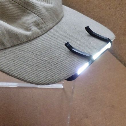 Cap Leuchte: Lampe an der Schirmmütze