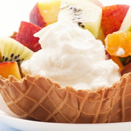 Falsches Eis -  schnellste Art einen leckeren Nachtisch zuzubereiten