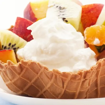 Falsches Eis -  schnellste Art einen leckeren Nachtisch zuzubereiten