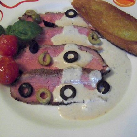 Selbst gemachtes Vitello Tonnato nach meiner Art