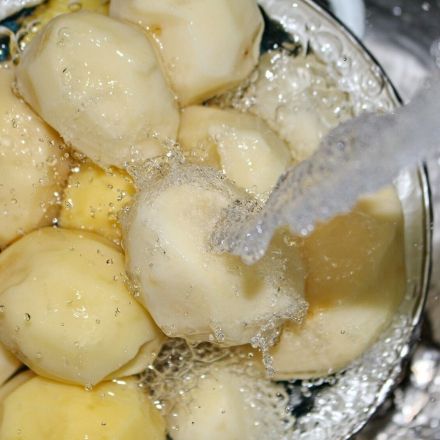 Kartoffeln und Nudeln garen mit sehr wenig Strom