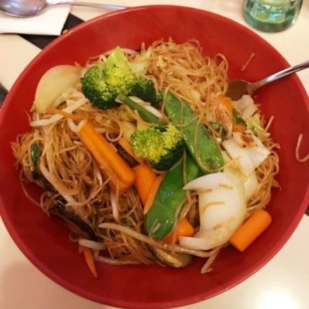 Gebratene chinesische Nudeln