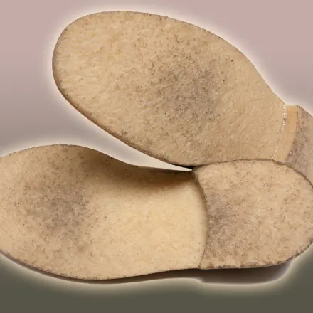 Harte Kreppsohlen wieder weich machen