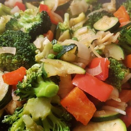 Gemüse im Schnellkochtopf mit Einsatz garen