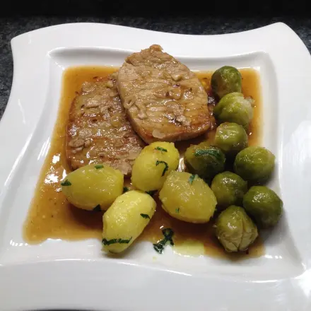 Karreeschnitzel a la Schweinebraten