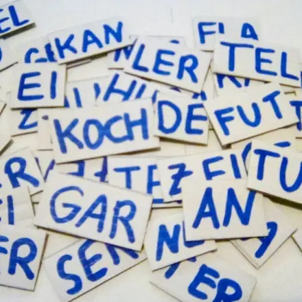 Wortpuzzle für Senioren