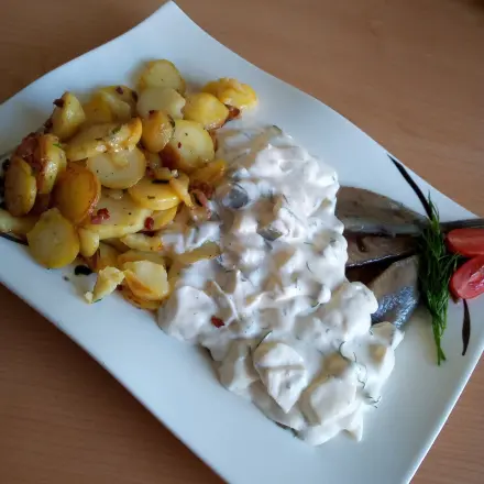 Frische Matjes wie in Nordfriesland