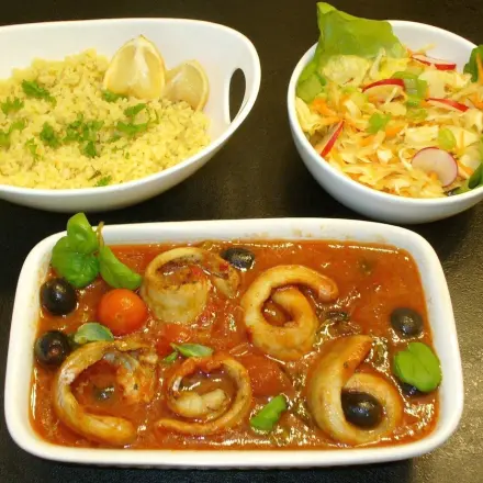 Gebackene Fischröllchen "Italian Style"