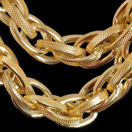 Silber- und Goldketten reinigen