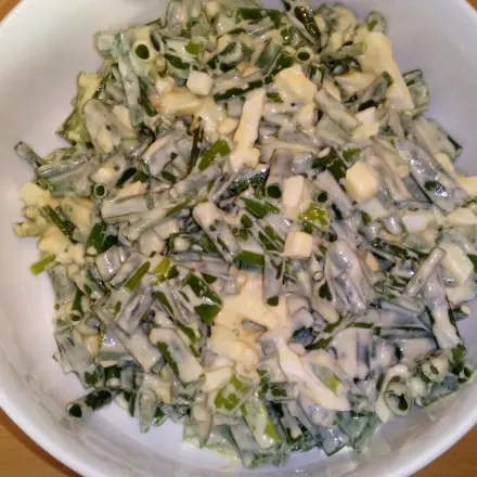 Leckerer Schnittlauchsalat