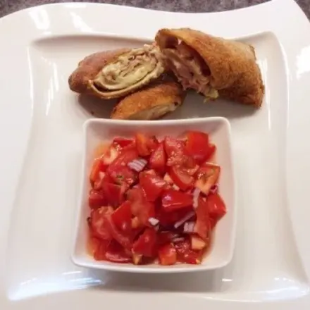 Palatschinken-Cordon-Bleu