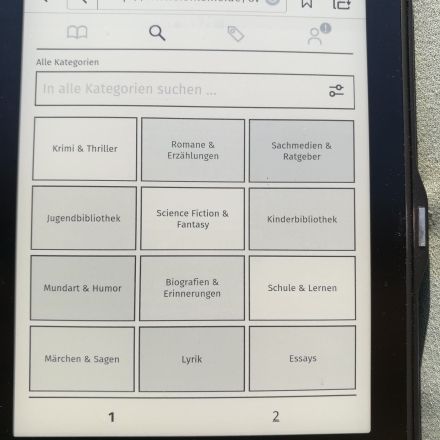 Bücher ausleihen mit dem eBook-Reader
