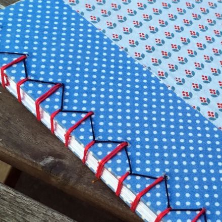 Notizheft mit japanischer Bindung selber machen