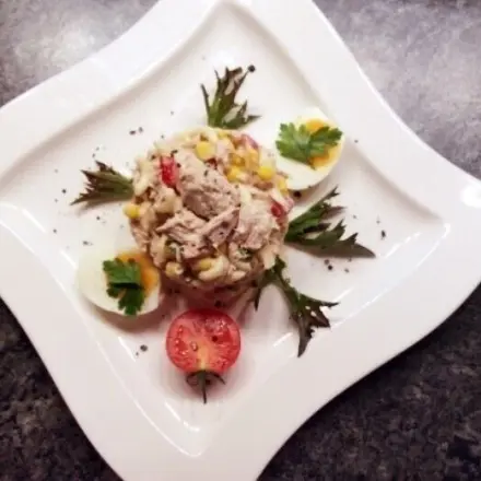 Nudelsalat mit Thunfisch