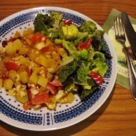 Kartoffel-Eier-Pfanne