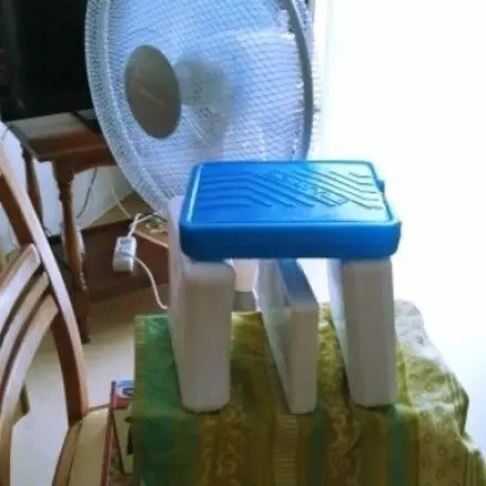 Provisorische Klimaanlage