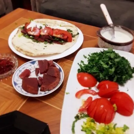 Falafel-Wrap - vegetarisch