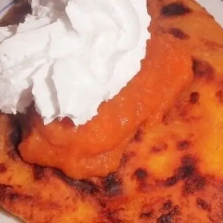 Möhrenpfannkuchen mit Möhrenkaramell