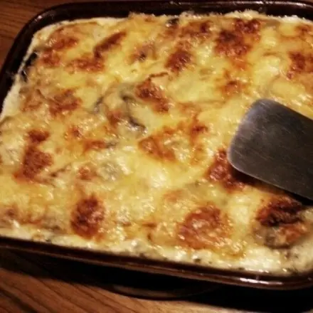 Kartoffel-Pilz-Gratin