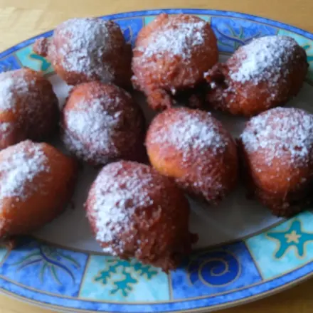 Gebackene Spatzen für Silvester