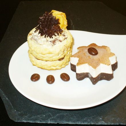 Ein Wintertraum: Mascarpone-Apfelkompott in warmer Blätterteigpastete