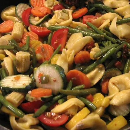 Gemüsegericht nach kalifornischer Art - blitzschnell zubereitet