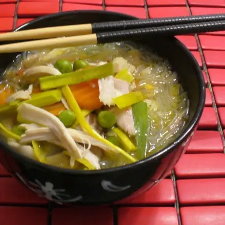 Resteküche: Asiatische Hühnersuppe für den kleinen Geldbeutel