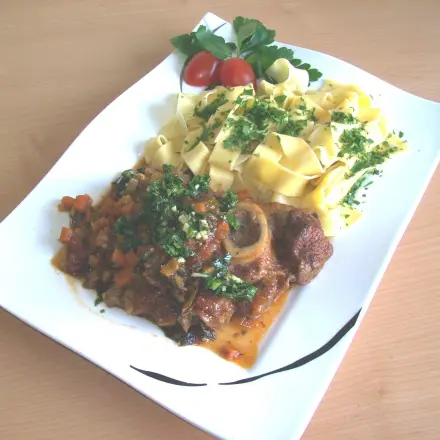 Ossobuco mit Gremolata