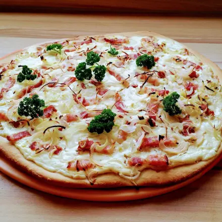 Elsässer Flammkuchen
