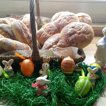 Schmand-Brötchen mit Übernachtgare