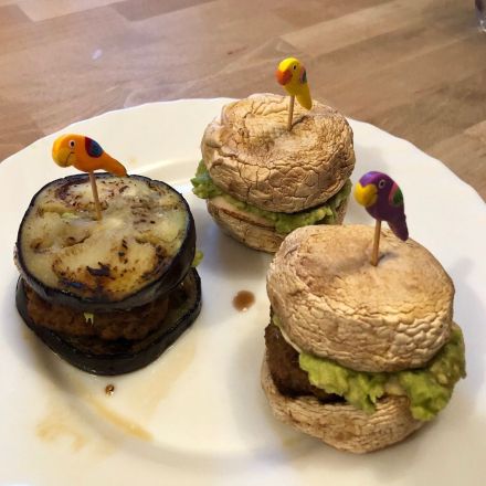 Low-Carb-Burger ohne Brötchen