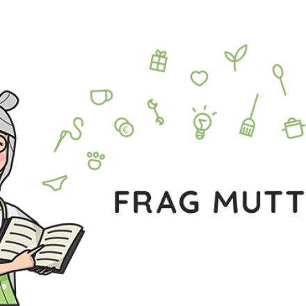 Frag Mutti präsentiert: Unser neues Logo