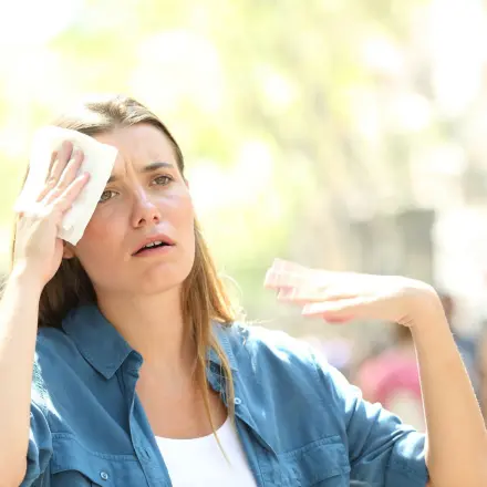 Bei Hitze einfach weniger schwitzen